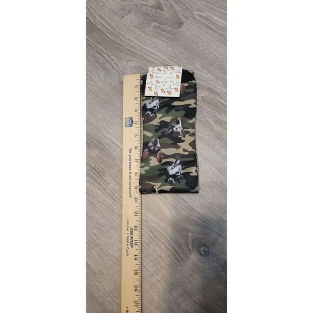 Pup Socks Face Socks Camo‎ Dog Faces